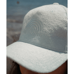 bequeme Terry Cotton Cap mit Bestickung als Begleiter für den Sommer