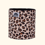 WESORA Classic Leo Printed Neckwarmer in elegantem Leo-Muster gefertigt aus doppellagigem Polar Fleece Produktabbildung